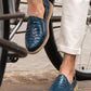 Men's handwoven leather shoes No. 4