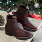 2024 Men's Genuine Cowhide Ankle Boots
