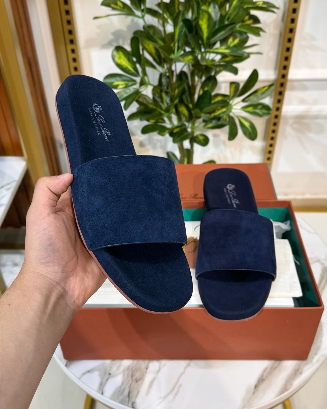 Men's Fashion Deerskin Slippers