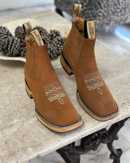 Mexican men's handmade naked boots