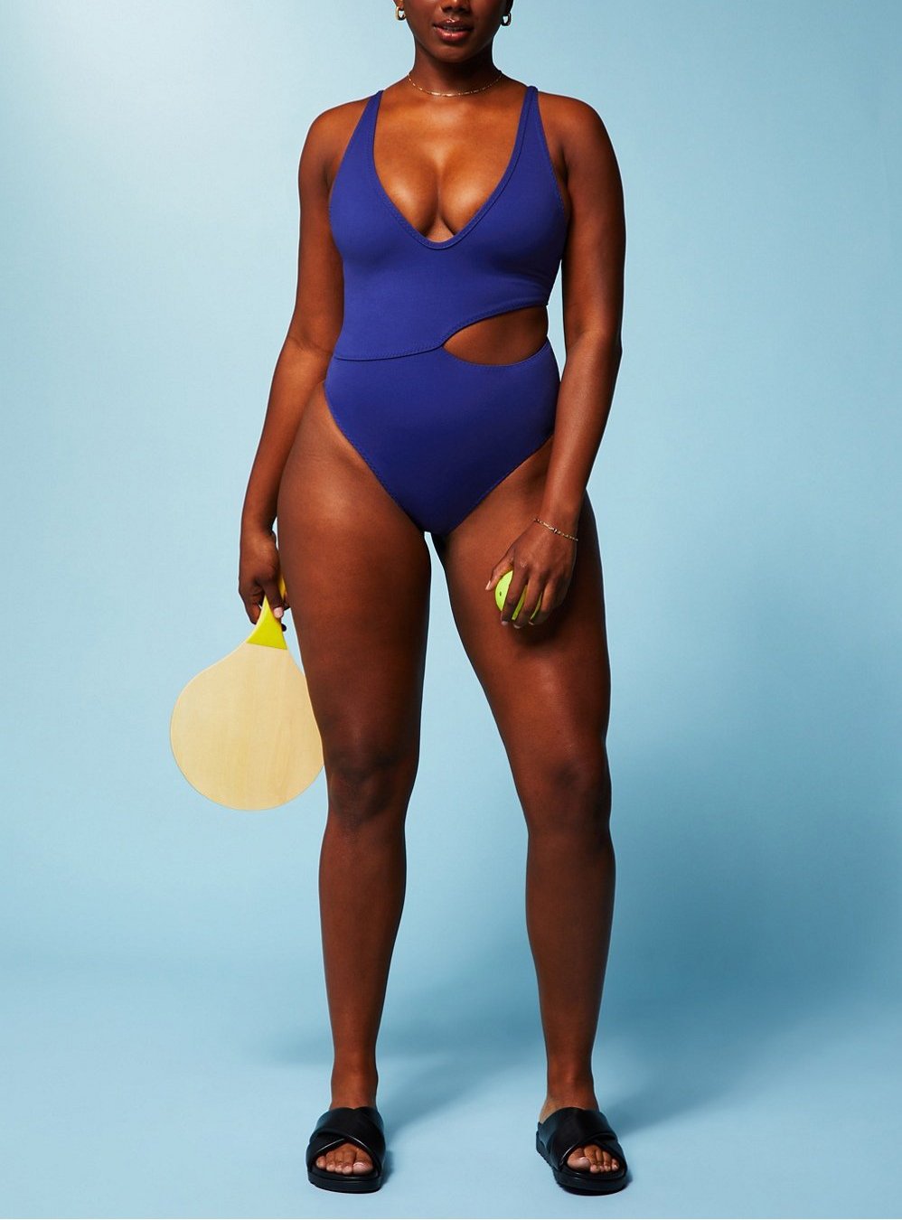 Seaside Cutout One-Piece Swimsuit