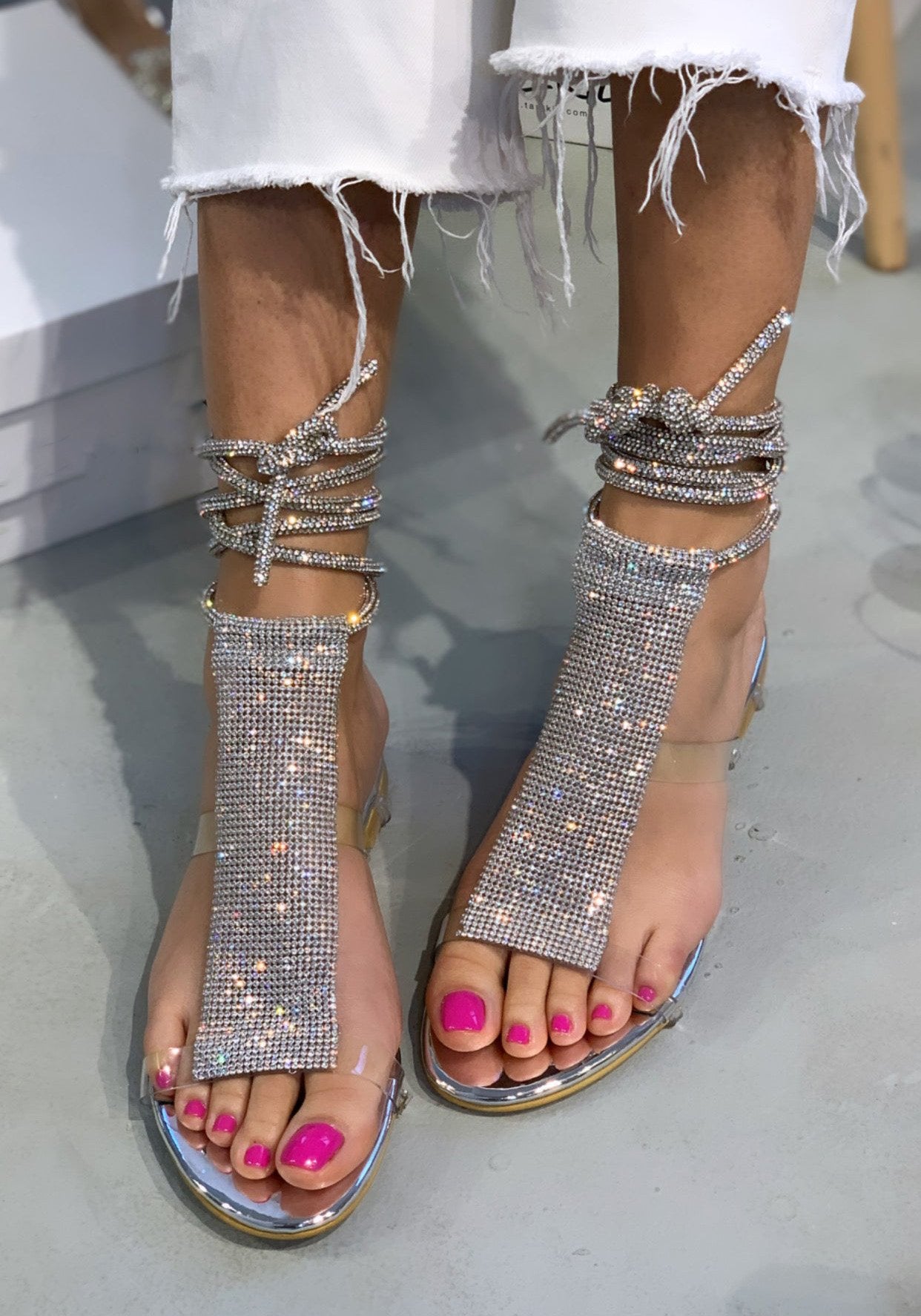 (70% OFF🔥 Last Day) 2023 Silver Fashion Sandals