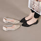 Summer soft leather hollow women's shoes
