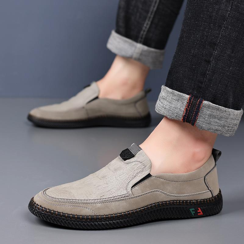 2023 men’s casual leather shoes
