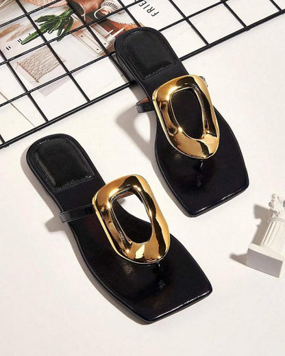 Women's SS24 Chic Flat Slippers