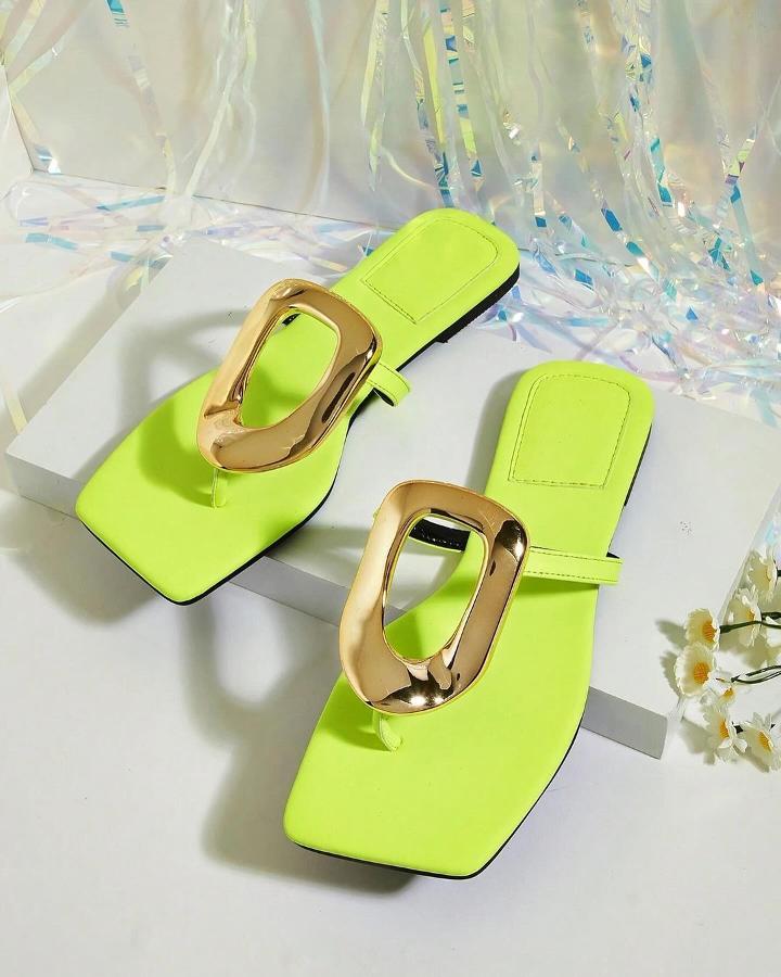 Women's SS24 Chic Flat Slippers