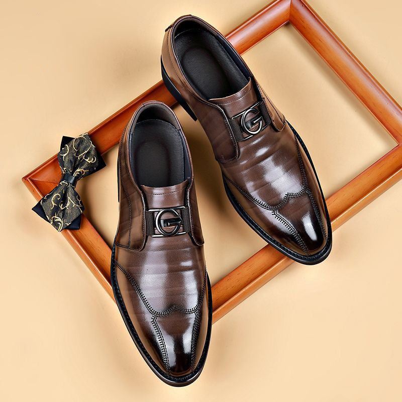 2023 Men's Fashionable All-Match Leather Shoes