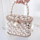French Pearl Bucket Bag